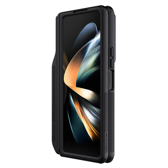 Etui NILLKIN do Samsung Galaxy Z Fold5 5G, CamShield Pro Pen Slot, Z podstawką, Czarne