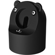 Silikonowa podstawka do ładowania ładowania Apple Watch 1/2/3/4/5/6/7/8/9/10/11/SE/Ultra 1/2/3, Czarna