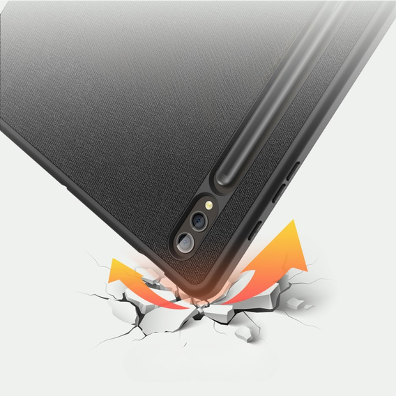 Etui do Samsung Galaxy Tab S10+ Plus, Dux Ducis Domo, czarne