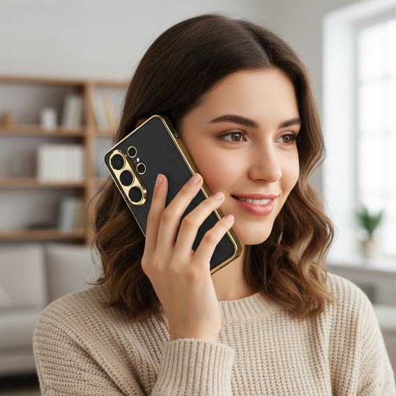 Etui do Samsung Galaxy S26 Ultra, GKK Leather, czarne