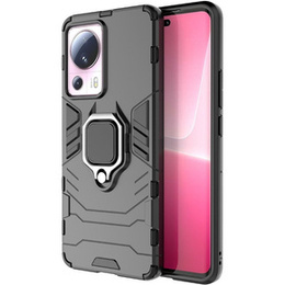 Etui do Xiaomi 13 Lite, Kickstand Ring, czarne