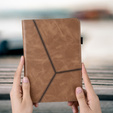 Etui do Samsung Galaxy Tab S9 / S9 FE / S10 FE, Classic, z miejscem na rysik, brązowe