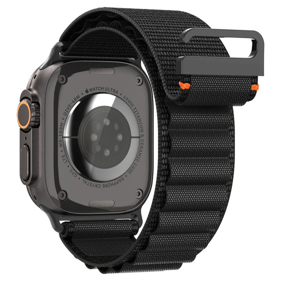 Pasek Spigen WBF1 Band do Apple Watch 8/9/10/11/SE/Ultra 1/2 (44/45/46/49 mm) – Black
