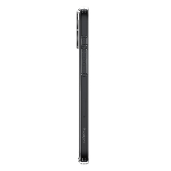 Etui Spigen do iPhone 16 Plus, Ultra Hybrid, przezroczyste + Szkło Hartowane 9H