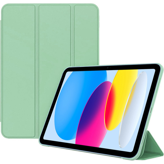 Etui do iPad 10.9" 2022 (10 gen.) / iPad 11" 2025 A16 (11 gen.), Smart case z klapką, Zielone, Matcha Green