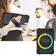 Etui do Lenovo Tab M10 Plus 10.6 Gen 3 TB-125F TB-128F, Pancerne Obrotowe 360, Czarne