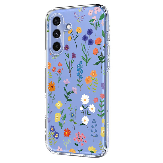 Etui do Samsung Galaxy S25 FE z motywem kwiatowym – wielokolorowe
