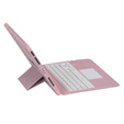 Etui z klawiaturą do iPad Air 10.9" 2022/2020 (5/4 gen.), TouchPad, różowe rose gold