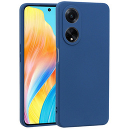 Etui do Oppo A58 4G, Silicone Lite, niebieskie