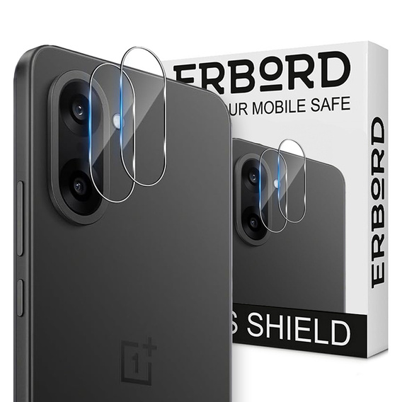 2x Szkło hartowane na aparat ERBORD do Xiaomi 15T Pro, Czarne