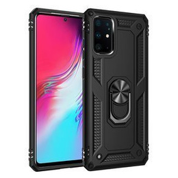 Etui pancerne do Samsung Galaxy S10 Lite, Nox Case Ring, czarne