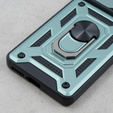 Etui pancerne do Motorola Edge 40, CamShield Slide, zielone
