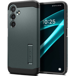Etui Spigen do Samsung Galaxy S24+ Plus, Tough Armor, Zielone