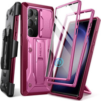 Etui do Samsung Galaxy S23 Ultra, Tongate MECH Series Clip, różowe