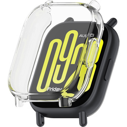 2w1 Etui z Osłoną na ekran do Xiaomi Redmi Watch 5 Active, Przezroczyste
