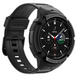 Pasek z Etui Spigen do Galaxy Watch 6 Classic 47mm, Rugged Armor Pro, Czarny