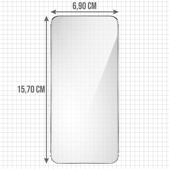 2x Szkło Hartowane do Xiaomi Redmi Note 10 Pro/10 Pro Max, ERBORD 9H Hard Glass, szybka