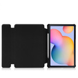 Etui z klawiaturą do Samsung Galaxy Tab S6 Lite 10.4" 2020/2022/2024, Rotary 360° Leather, czarne
