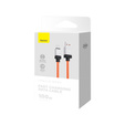 Baseus CoolPlay kabel USB-A USB-C 2 m 100 W - Pomarańczowy