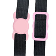 Etui do Apple AirTag 2 / 1, na obroże psa kota, Anti-lost Pet Dog, Różowe