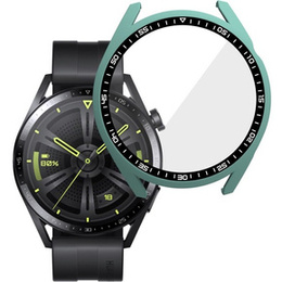 2w1 Etui + Szkło hartowane do Huawei Watch GT 3 46mm, Zielone