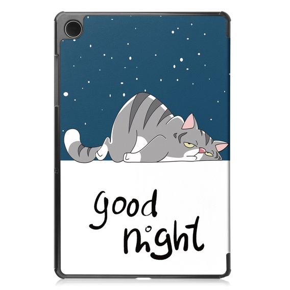 Etui do Samsung Galaxy Tab A9, Smartcase, sleeping cat