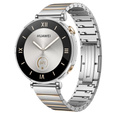 2w1 Etui z Osłoną na ekran do Huawei Watch GT 4 41mm, Przezroczyste