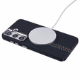 Etui do Samsung S25+ Plus, Carbon Fiber MagSafe, czarne