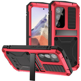 Etui pancerne do Samsung Galaxy S24, R-JUST, czerwone