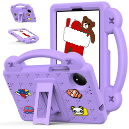 Etui do Xiaomi Redmi Pad SE 8.7", Cute Patterns, z podstawką, fioletowe
