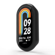 2w1 Etui + Szkło Hartowane do Xiaomi Smart Band 10 / 9 / 8, Czarne