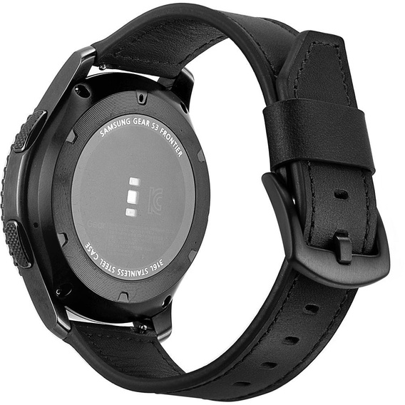 Skórzany Pasek Classic z teleskopem 22mm - Black