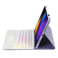 Etui z podświetlaną klawiaturą bluetooth touchpad do Xiaomi Pad 7 / 7 Pro, Fioletowe