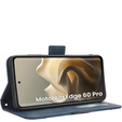 Etui z klapką do Motorola Edge 60 Pro – Card Slot Wallet, niebieskie