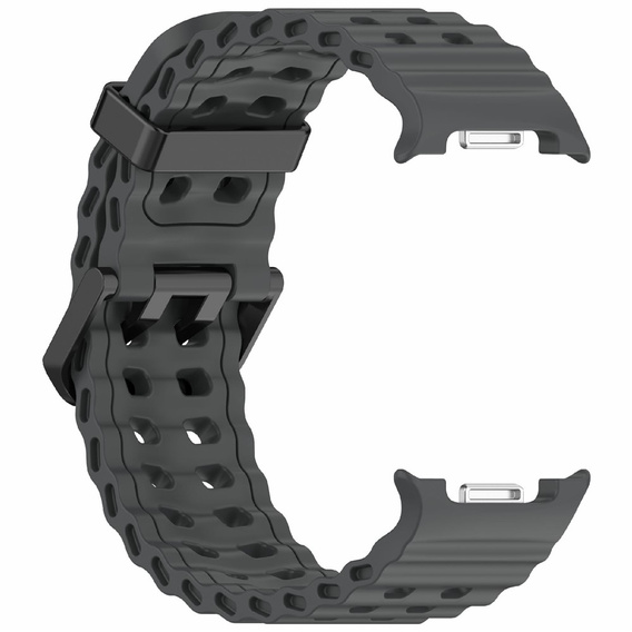 Pasek Silikonowy do Samsung Galaxy Watch 8 / 8 Classic, Szary