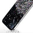 Etui do Oppo A16 / A16s / A54s, Glittery, czarne