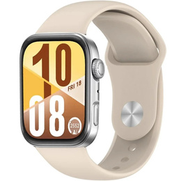 Pasek Silikonowy do Huawei Watch Fit 4 / 4 Pro / 3, Beżowy