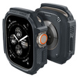 Etui Spigen do Apple Watch Ultra 1/2/3 49mm, Rugged Armor, Szary