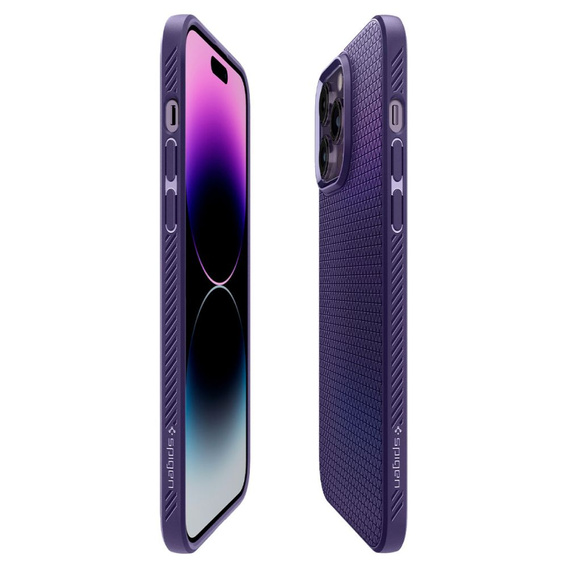 Etui Spigen do iPhone 14 Pro Max, Liquid Air, fioletowe