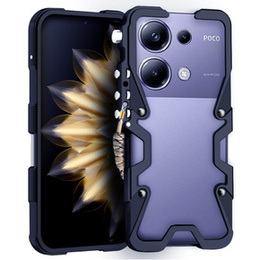 Etui do Xiaomi Redmi Note 13 Pro 4G / Xiaomi Redmi Note 14S / Xiaomi Poco M6 Pro 4G, Aluminium Alloy Bumper, czarne