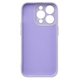 Etui do iPhone 15 Pro Max, Silicone Lite, fioletowe