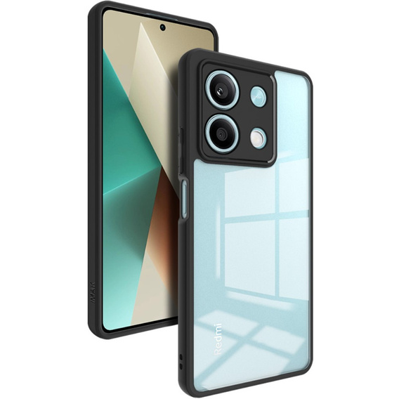 Etui IMAK do Xiaomi Redmi Note 13 5G, UX-9A Series, przezroczyste / czarne
