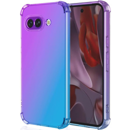 Etui Gradient Dropproof do Google Pixel 9A, Fioletowe / niebieskie