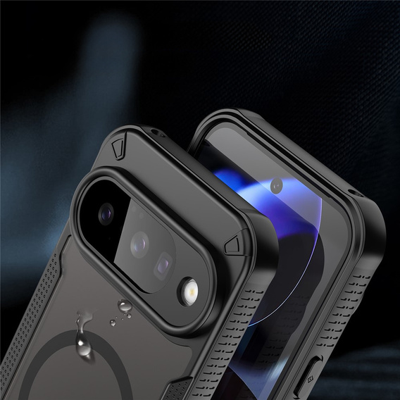 Etui Matt Case do Google Pixel 10 Pro XL, do MagSafe, wzmocnione, matowe czarne