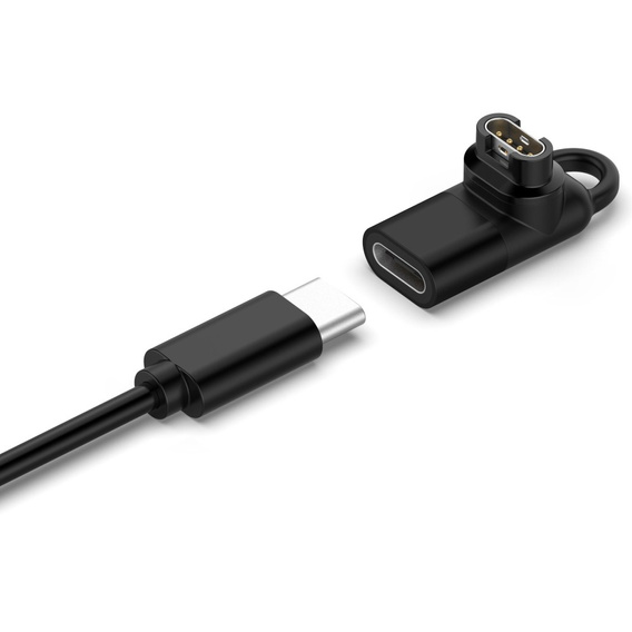 Mini złącze / Adapter do zegarków Garmin, Czarny