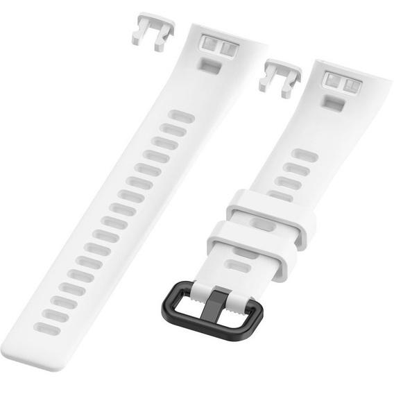 Pasek Silikonowy do Huawei Band 3/4 Pro - Biały