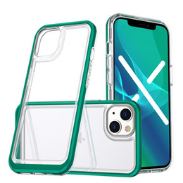 Etui ERBORD do iPhone 13 Mini, Hybrid Frame, Dark Green