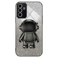 Etui do Samsung Galaxy A15 4G / 5G, Glitter Astronaut, czarne