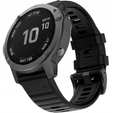 Pasek Silikonowy QuickFit 22mm do Garmin, Czarny