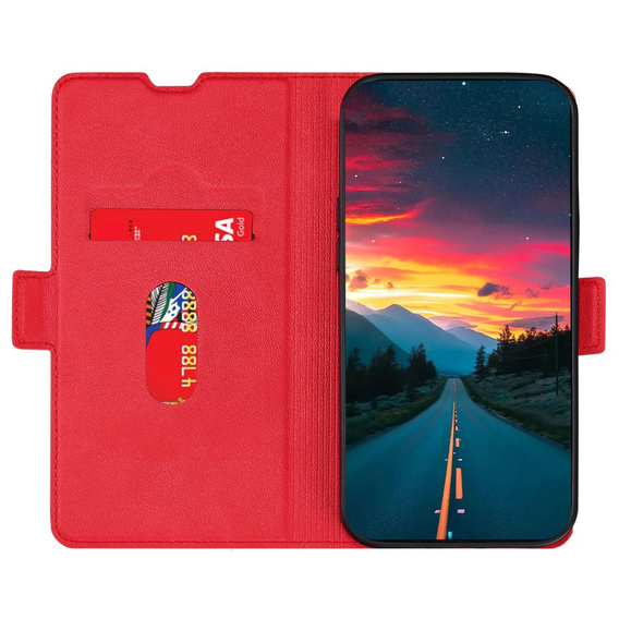 Etui Wallet do Samsung Galaxy S22+ Plus 5G,Ultra-thin, Red